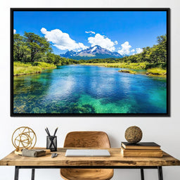 Mountain Reflections Tranquility - NicheCanvas