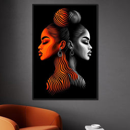 Black & Bold - TooplesArt - NicheCanvas