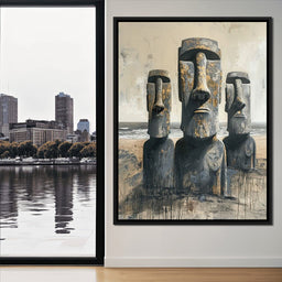 Guardians of the Pacific Shores - NicheCanvas