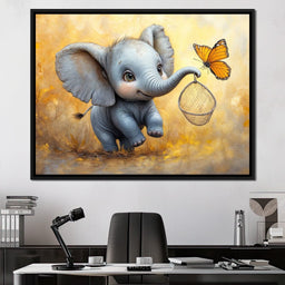 Innocence on a Golden Breeze - TooplesArt - NicheCanvas