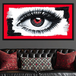 Fiery Sentinel Eye Awakens - NicheCanvas