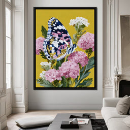 Butterfly Garden Radiance - NicheCanvas