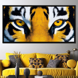 Gaze of the Jungle Tiger - NicheCanvas
