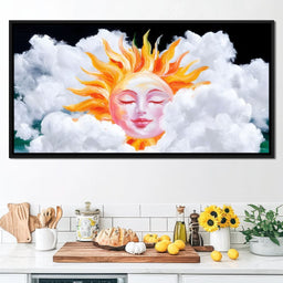 Radiant Dreams of Celestial Day - NicheCanvas