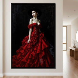 Midnight Flamenco - TooplesArt - NicheCanvas