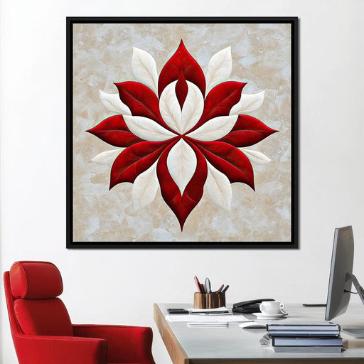 Petals of Unity - TooplesArt Canvas Print