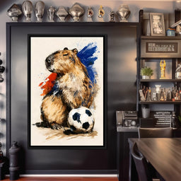 The Champion of the Riverbank - NicheCanvas