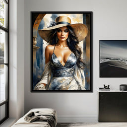 Female Portrait 285 - Johanjjf - NicheCanvas