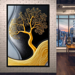 The Gilded Roots - TooplesArt - NicheCanvas