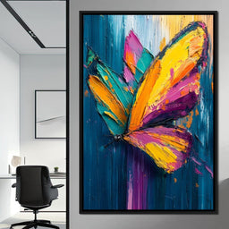 Vibrant Wings of Fantasy - NicheCanvas