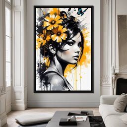 Female Portrait 262 - Johanjjf - NicheCanvas