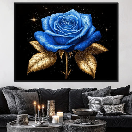 Celestial Blooming Symphony Canvas Print