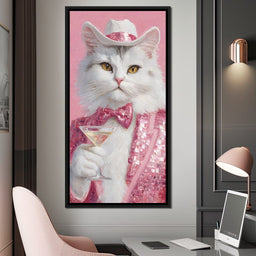 Cat Royale Sophisticated Sip - NicheCanvas
