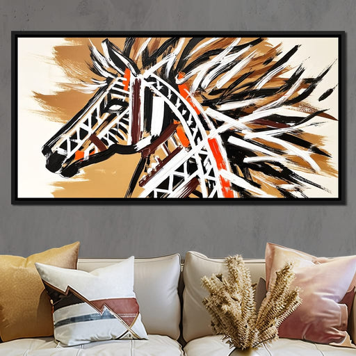 Wild Essence Untamed Brushstrokes - Alicia Smith Canvas Print
