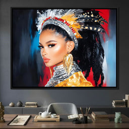Majestic Feathered Elegance - NicheCanvas