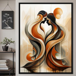 Colorful Modern Art 073 - Johanjjf - NicheCanvas