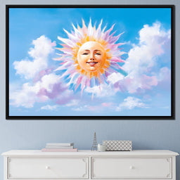 Celestial Smile - NicheCanvas