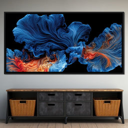 Deep Sea Ember Bloom - TooplesArt - NicheCanvas