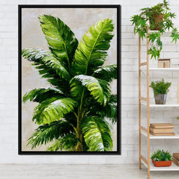 Verdant Rhythm of Tropical Palms - NicheCanvas