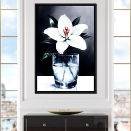 Eternal Blossom Reflection - NicheCanvas