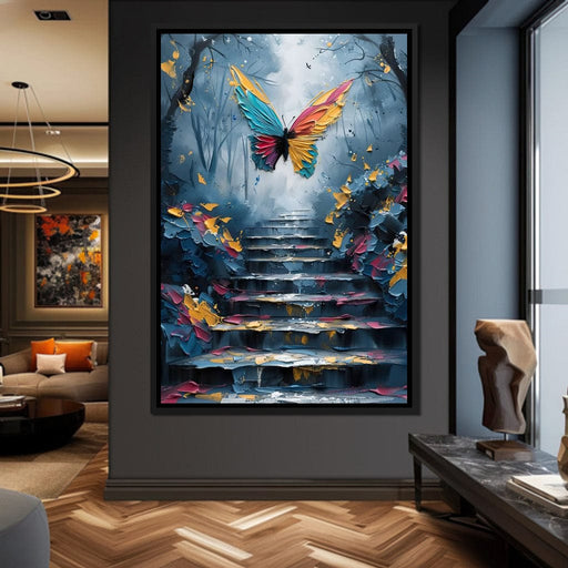 Spectral Flight Ascending Canvas Print