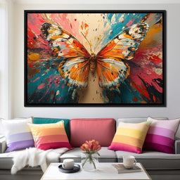 Butterfly Symphony Burst - NicheCanvas