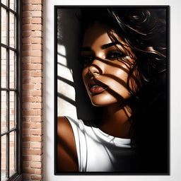 Shadowed Elegance Poise - NicheCanvas