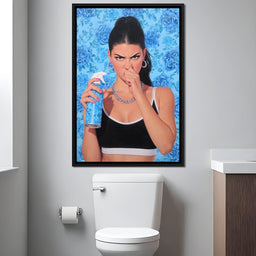 Bathroom Spray Attitude - NicheCanvas