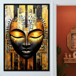 Radiant Golden Guardian - NicheCanvas