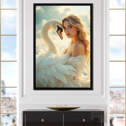 The Swan Maiden - Johanjjf - NicheCanvas
