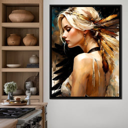 Female Portrait 0024 - Vizahn Burger - NicheCanvas