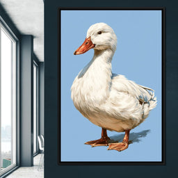 Noble Duck Standing Tall - NicheCanvas