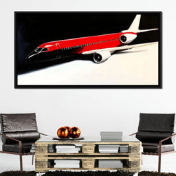 Flight Into Abstraction - NicheCanvas