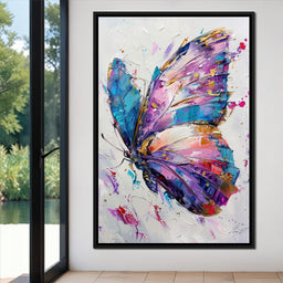 Kaleidoscope Butterfly Bliss - NicheCanvas