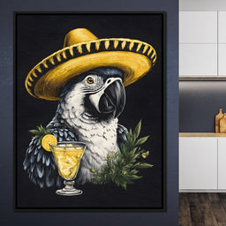 Parrot Fiesta - NicheCanvas