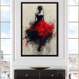 Flame of the Midnight Dance - NicheCanvas