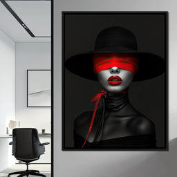 Scarlet Obscura - TooplesArt - NicheCanvas