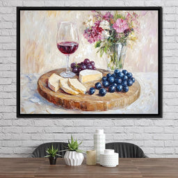 Rustic Vineyard Delight - NicheCanvas