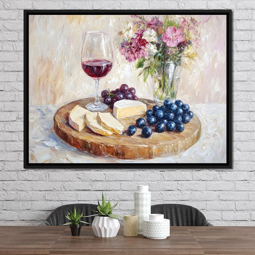 Rustic Vineyard Delight Canvas Print