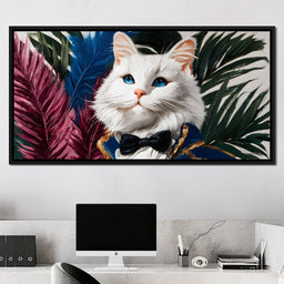 Majestic Purr Bowtie - NicheCanvas