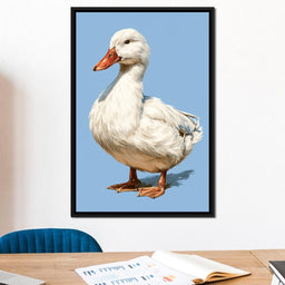 Noble Duck Standing Tall - NicheCanvas