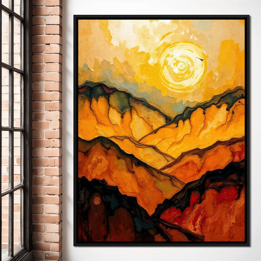 Desert Sonata - TooplesArt Canvas Print