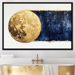 Golden Lunar Night - NicheCanvas