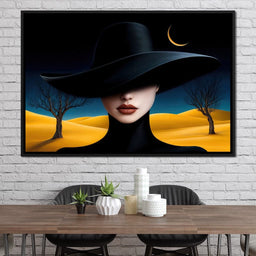 Enigmatic Beauty - TooplesArt - NicheCanvas