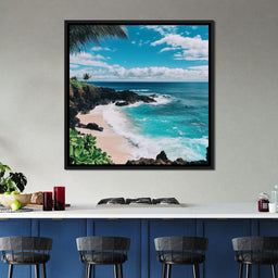 Oceanic Tranquility Haven - NicheCanvas