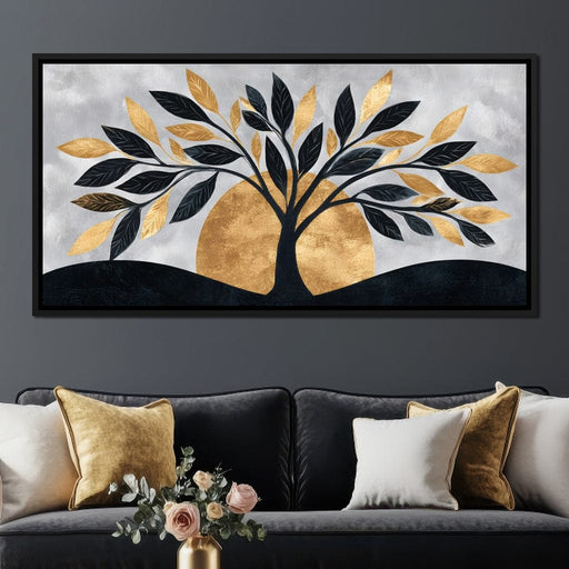 Golden Dawn Tree Reverie Canvas Print