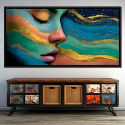 Celestial Dream Portrait Glow - NicheCanvas