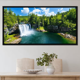 Whispering Falls Serenity - NicheCanvas