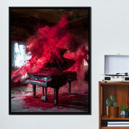 Explosive Sonata of Wild Roses - NicheCanvas