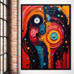 Colorful Modern Art 068 - Johanjjf - NicheCanvas